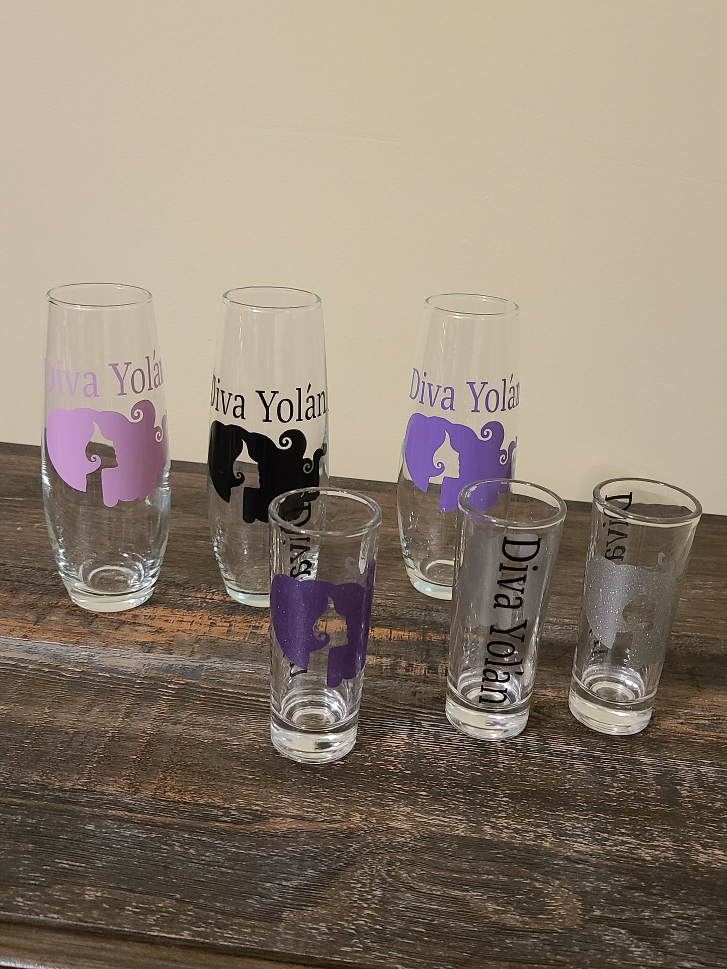 Logo Double Shot Glass