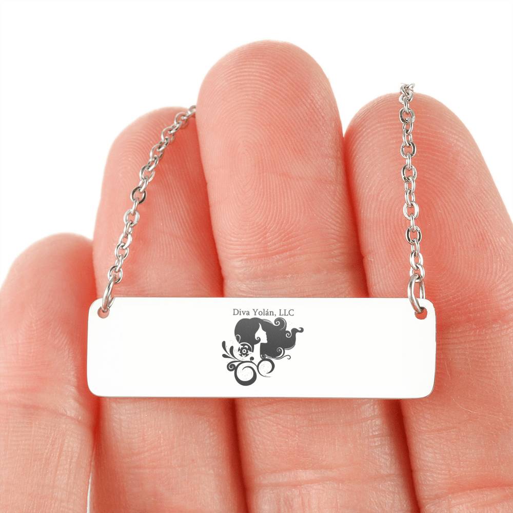 Logo Bar Necklace