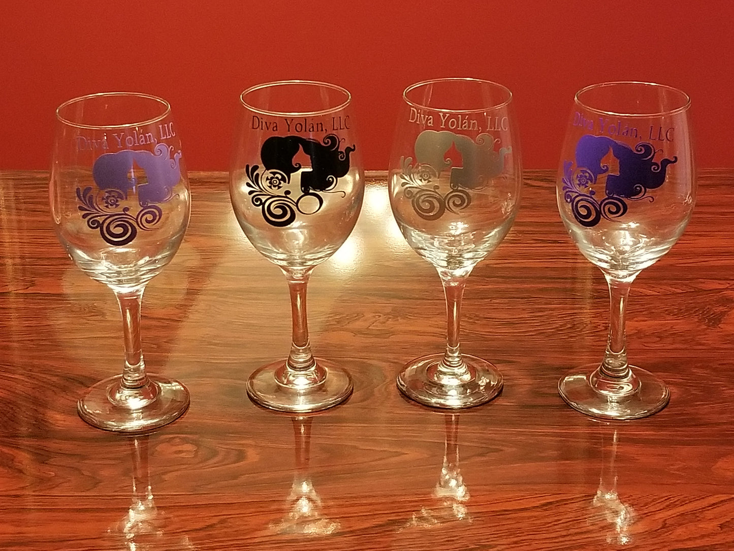 Logo Wine Glass
