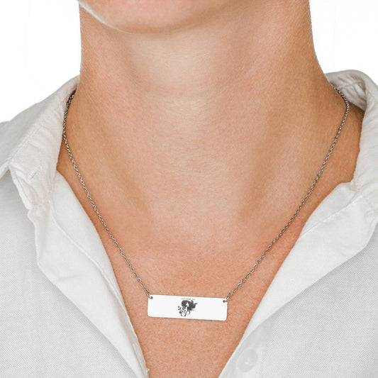 Logo Bar Necklace