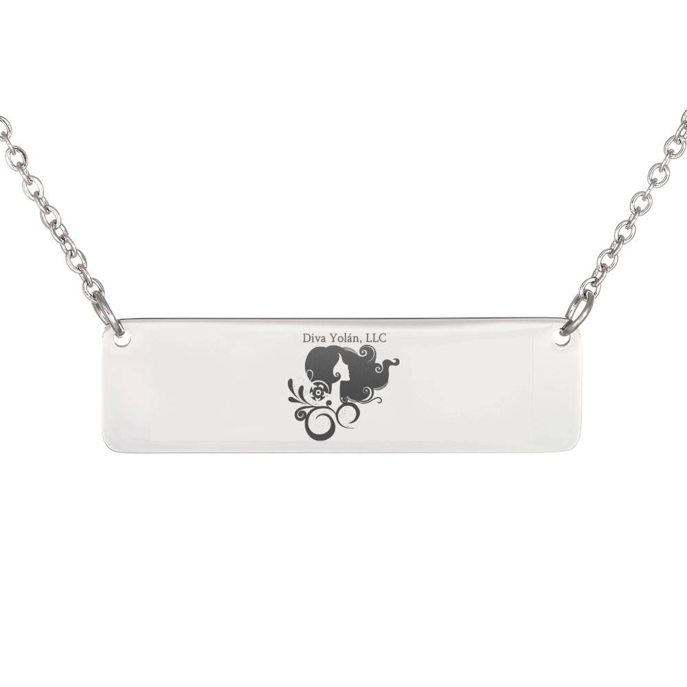 Logo Bar Necklace