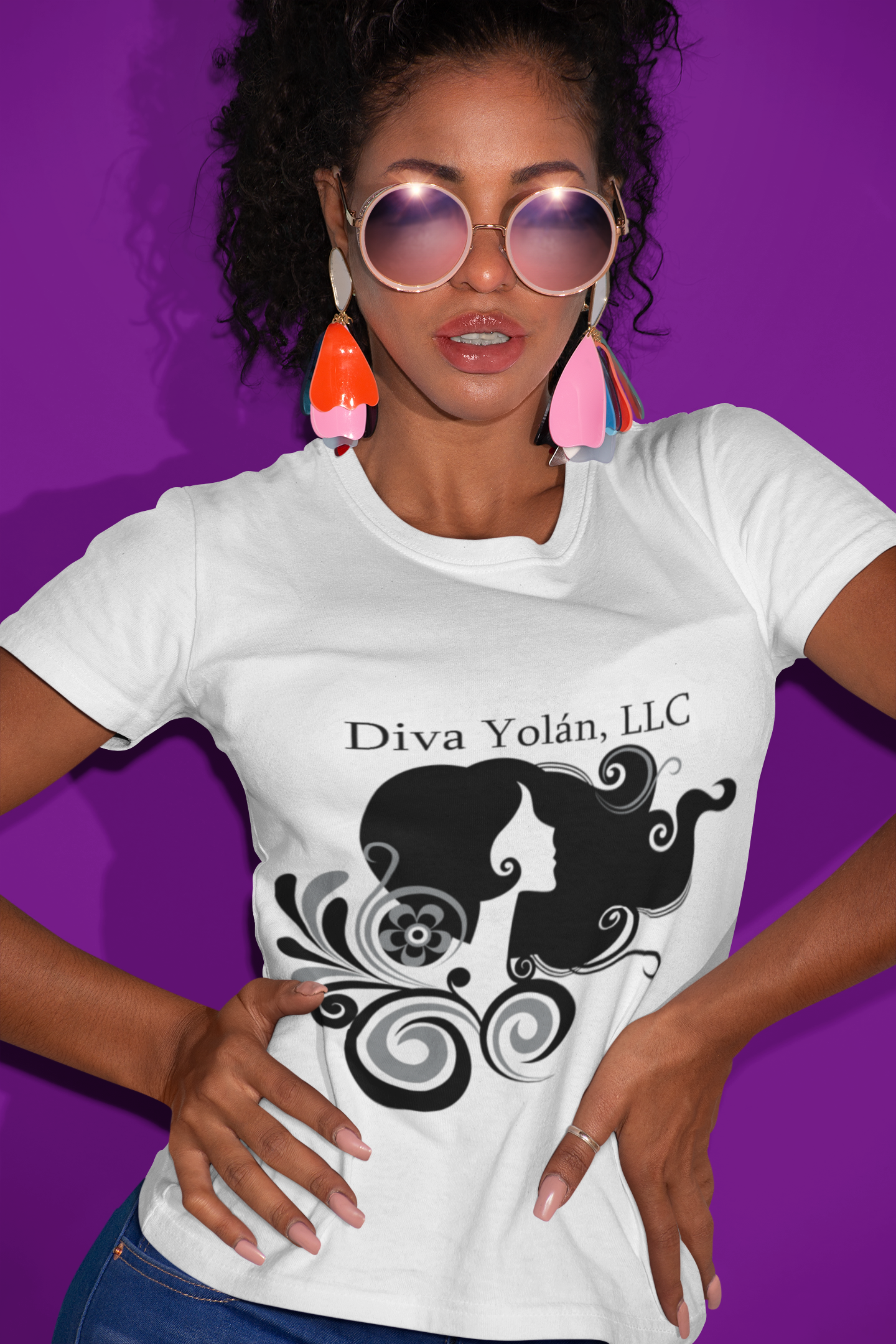 Diva Yolan Logo T-Shirts